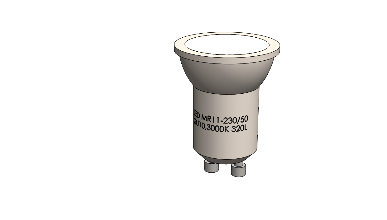 LED MR11-230v GU10